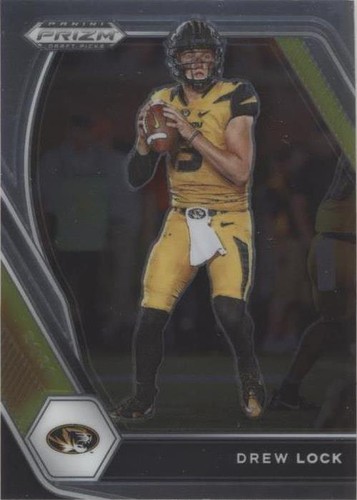 DREW LOCK 2019 Prizm Draft Picks PINK PULSAR Crusade #10