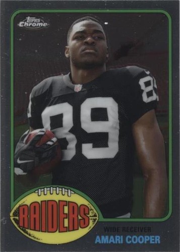 2015 Topps Chrome Amari Cooper #76-AC