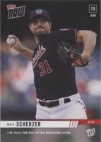 2019 Topps Now - Max Scherzer #402