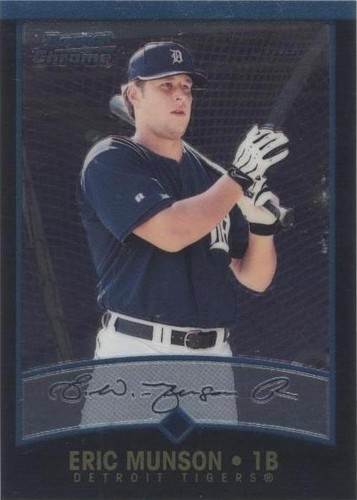 2001 Bowman Chrome - Eric Munson #301