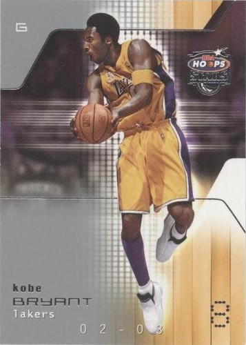 2002-03 FLEER NBA HOOPS STARS BASKETBALL CARD #88 KOBE