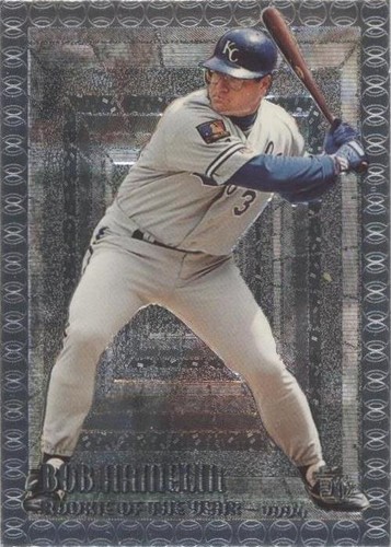 1995 Topps Embossed - Bob Hamelin #117