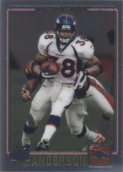 2001 Topps Chrome Mike Anderson #54