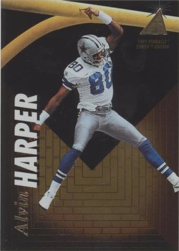 1995 Pinnacle Zenith Alvin Harper #Z41