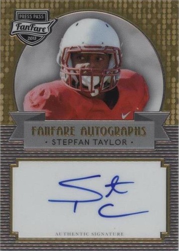 2013 Press Pass Fanfare Stepfan Taylor #FF-ST