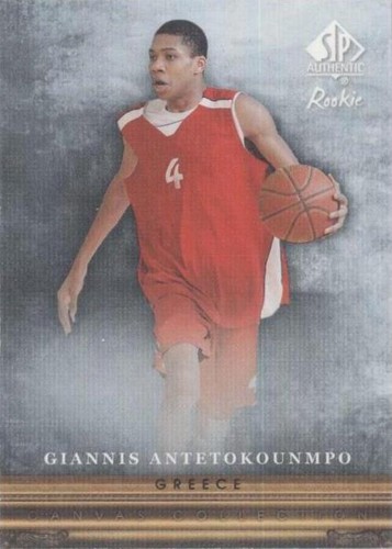 2013-14 SP AUTHENTIC GIANNIS ANTETOKOUNMPO RC #36 Rookie