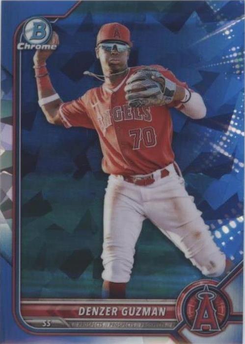 2022 Bowman Chrome Draft Sapphire Edition - Denzer Guzman #BDC-20