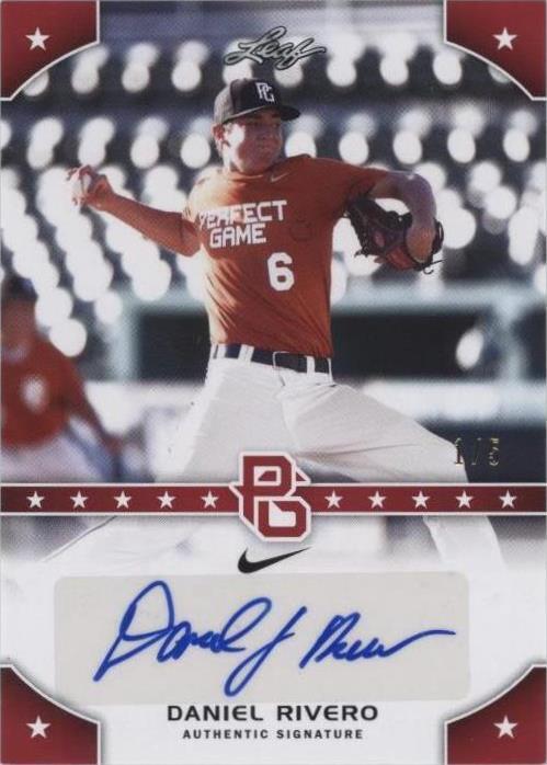 2015 Leaf Perfect Game National Showcase - Daniel Rivero #PG-DR1