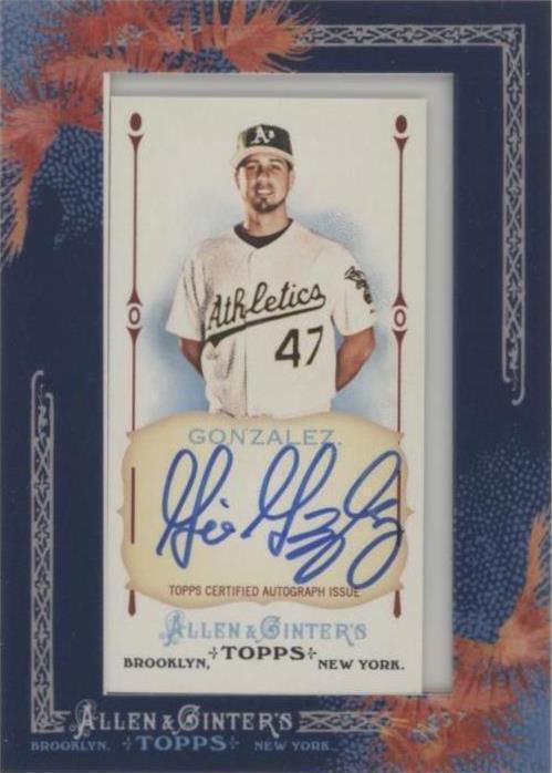 2011 Topps Allen & Ginter's - Gio Gonzalez #AGA-GG