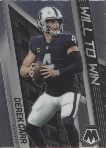 2022 Panini Mosaic Derek Carr #WW-7