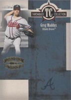 2005 Donruss Throwback Threads - Greg Maddux #TC-36