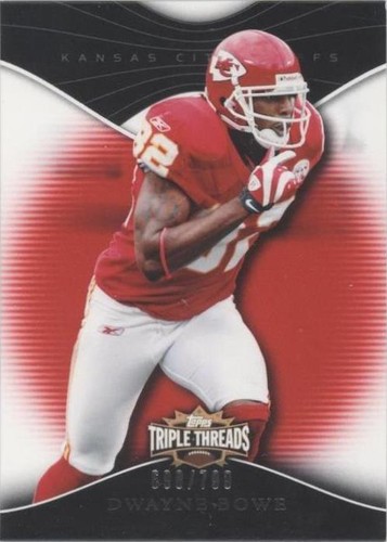 2009 Topps Triple Threads Dwayne Bowe #72