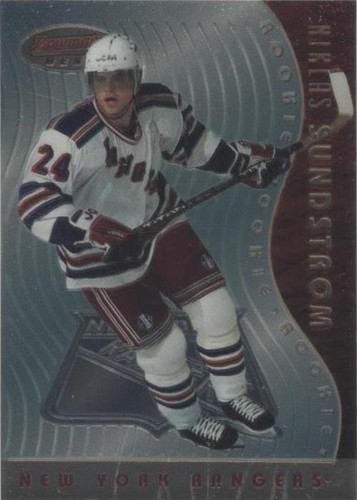1995-96 Bowman - Niklas Sundstrom #BB21