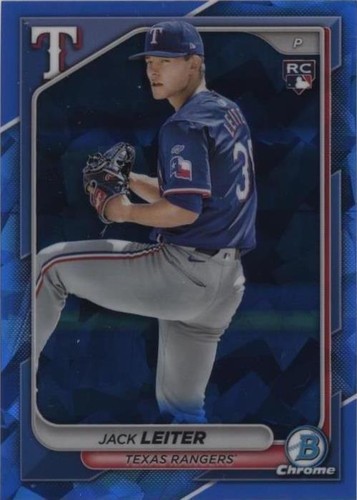 2024 Bowman Chrome Sapphire Edition - Jack Leiter #70