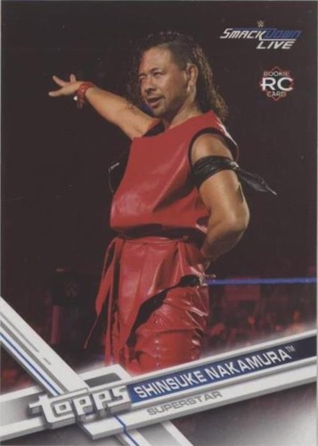 2017 Topps WWE Then Now Forever - Shinsuke Nakamura #160