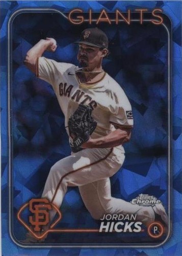 2024 Topps Chrome Update Series Sapphire Edition - Jordan Hicks #USCS287