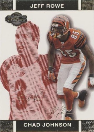 2007 Topps Co-Signers Chad Johnson Jeff Rowe #27
