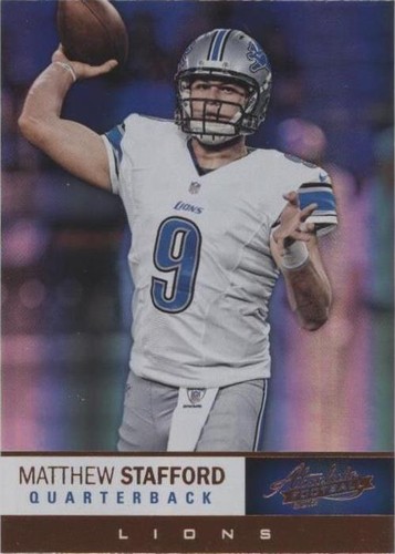 2012 Panini Absolute Matthew Stafford #45