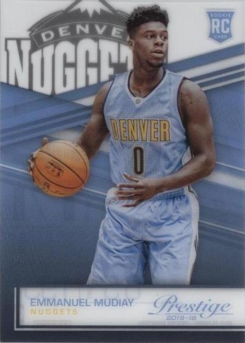 2015-16 Panini Prestige - Emmanuel Mudiay #4