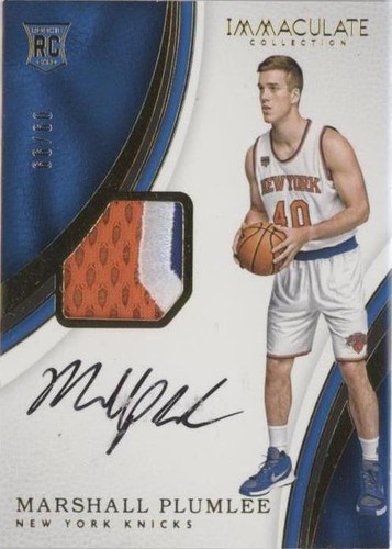 2016-17 Panini Immaculate Collection - Marshall Plumlee #125