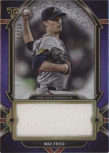 2024 Topps Triple Threads - Max Fried #SJR-MF