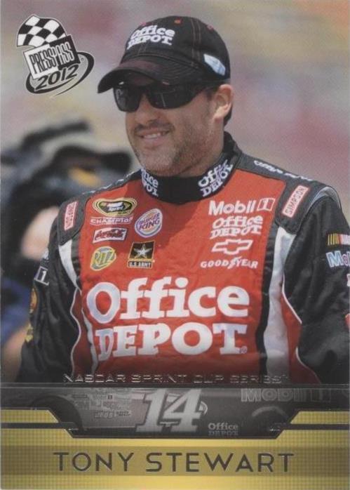 2012 Press Pass - Tony Stewart #33
