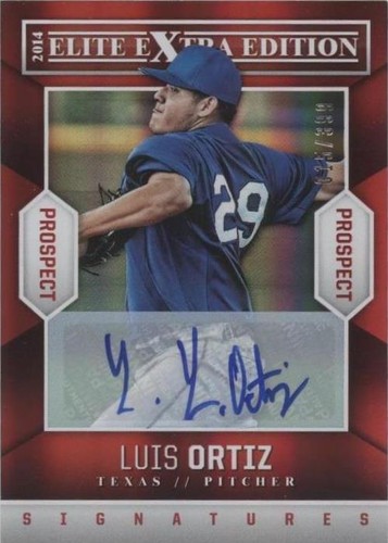 2014 Panini Elite Extra Edition - Luis Ortiz #30