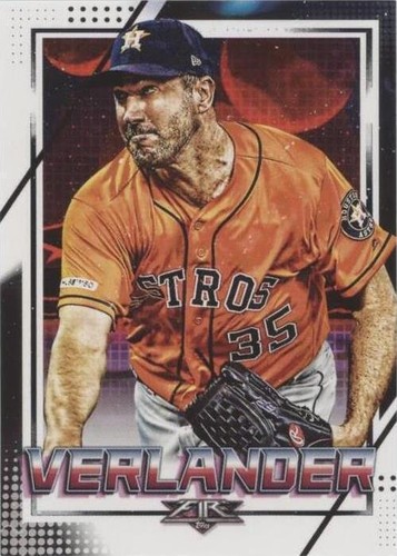 2020 Topps Fire - Justin Verlander #170