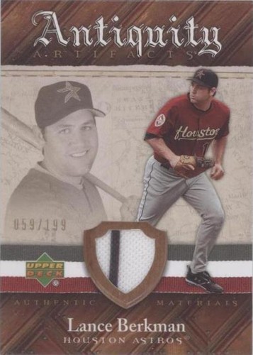 2007 Upper Deck Artifacts - Lance Berkman #AA-LB