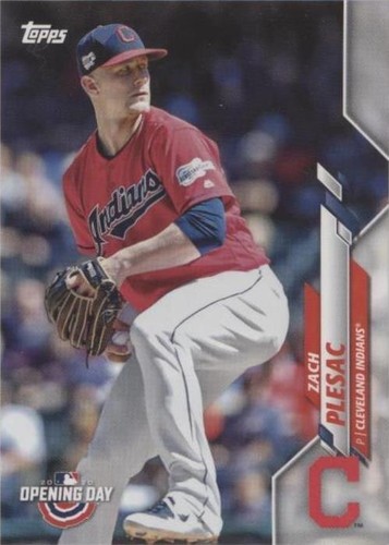 2020 Topps Opening Day - Zach Plesac #92
