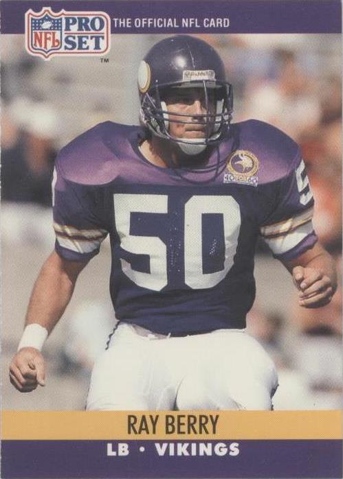 1990 Pro Set Ray Berry #566