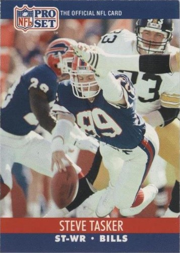 1990 Pro Set Steve Tasker #754