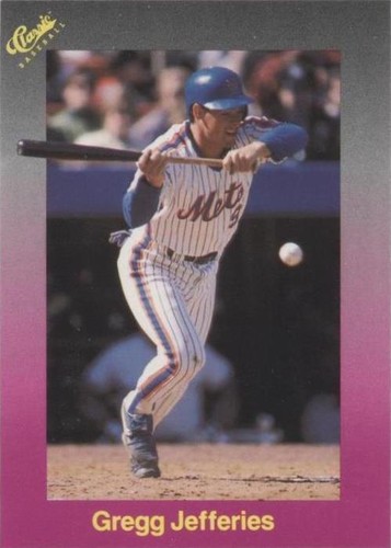 1989 Classic Update Purple Travel Edition - Gregg Jefferies #154