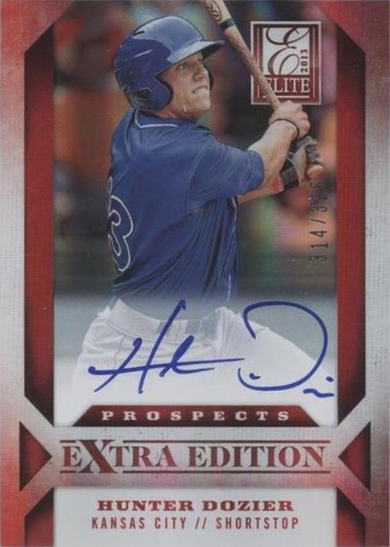 2013 Panini Elite Extra Edition - Hunter Dozier #106