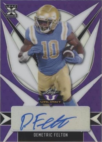 2021 Leaf Valiant Demetric Felton #BA-DF2