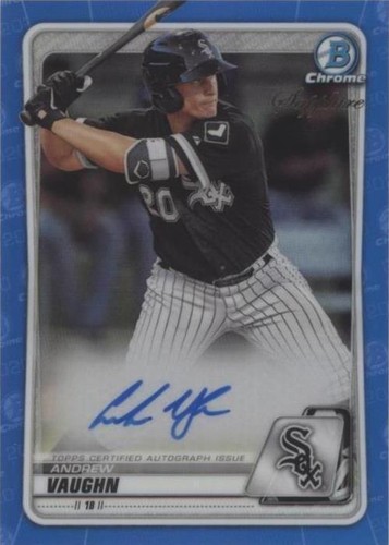 2020 Bowman Chrome Sapphire Edition - Andrew Vaughn #BSPA-AVA