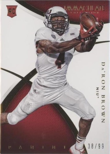2015 Panini Immaculate Collection Collegiate Da'ron Brown #129