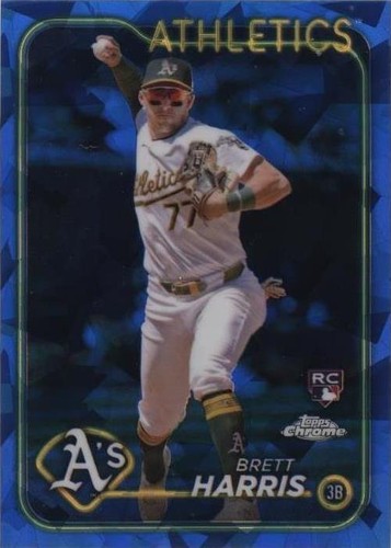 2024 Topps Chrome Update Series Sapphire Edition - Brett Harris #USCS199