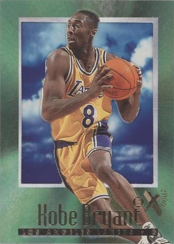 1996-97 skybox ex-2000 kobe bryant rookie black 23kt gold 1996-97 skybox ex-2000 kobe bryant rookie black 23kt gold