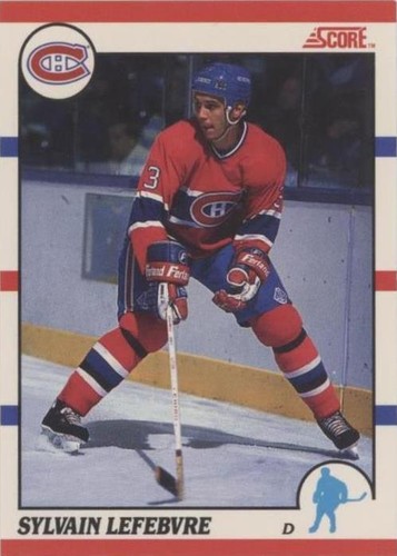 1990-91 Score - Sylvain Lefebvre #307
