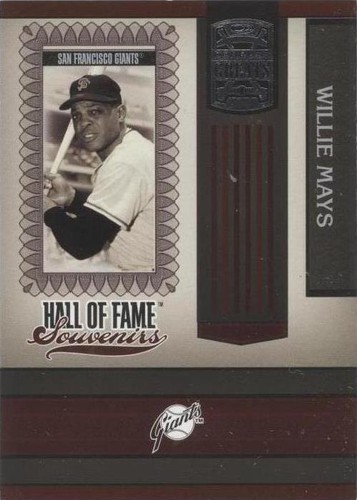 2005 Donruss Greats - Willie Mays #HOFS-1