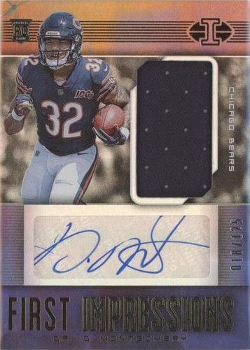 2019 Panini Illusions David Montgomery #110