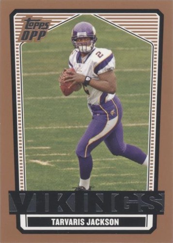 2007 Topps Draft Picks and Prospects (DPP) Tarvaris Jackson #86