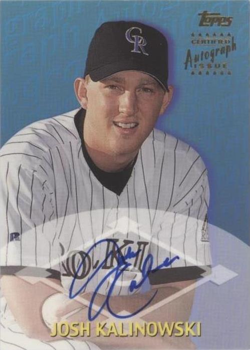 2000 Topps Traded - Josh Kalinowski #TTA45