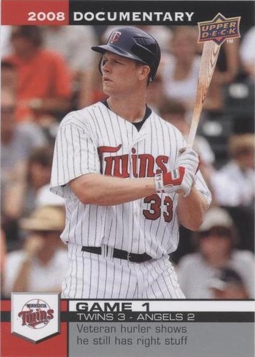 2008 Upper Deck Documentary - Justin Morneau #161