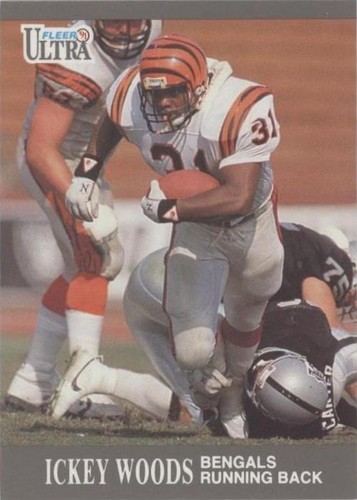1991 Fleer Ultra Ickey Woods #23