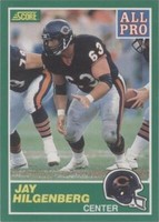 1989 Score Jay Hilgenberg #288