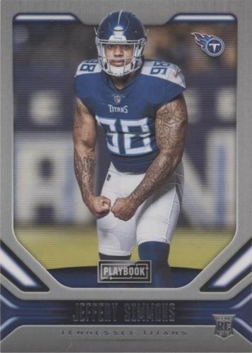 2019 Panini Playbook Jeffery Simmons #184