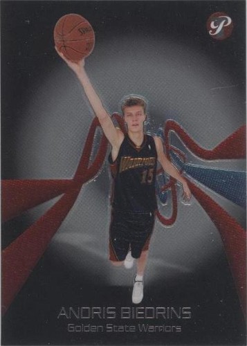 2004-05 Topps Pristine - Andris Biedrins #184