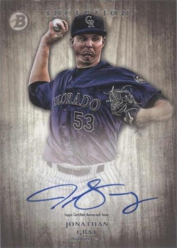 2014 Bowman Inception - Jon Gray #PA-JG
